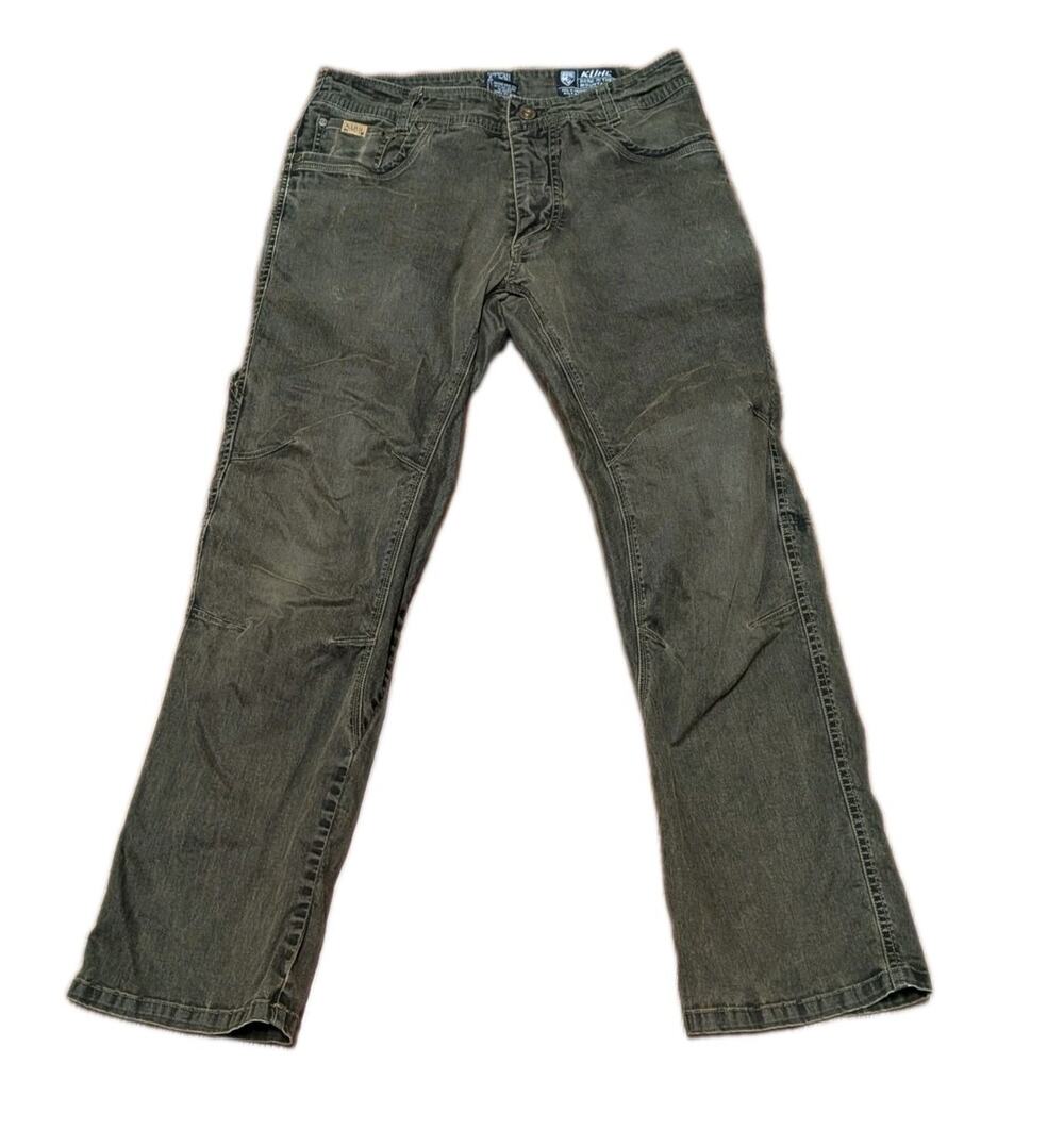 Kuhl Desperado Pants Mens 32x30 (Fits 32x29) Vtg Patina Stretch Outdoor Hiking